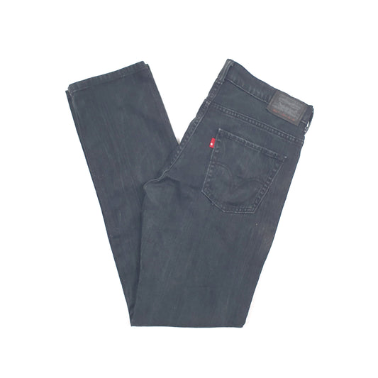Levis 511 Slim Fit Jeans W32 L32 Black