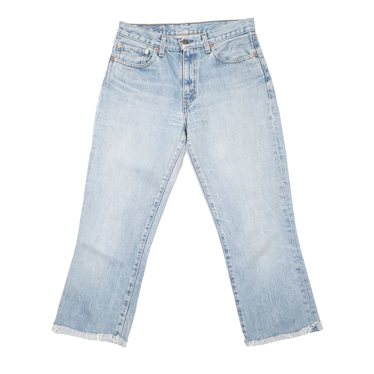 Levis 525 Bootcut Fit Jeans W30 L24 Blue