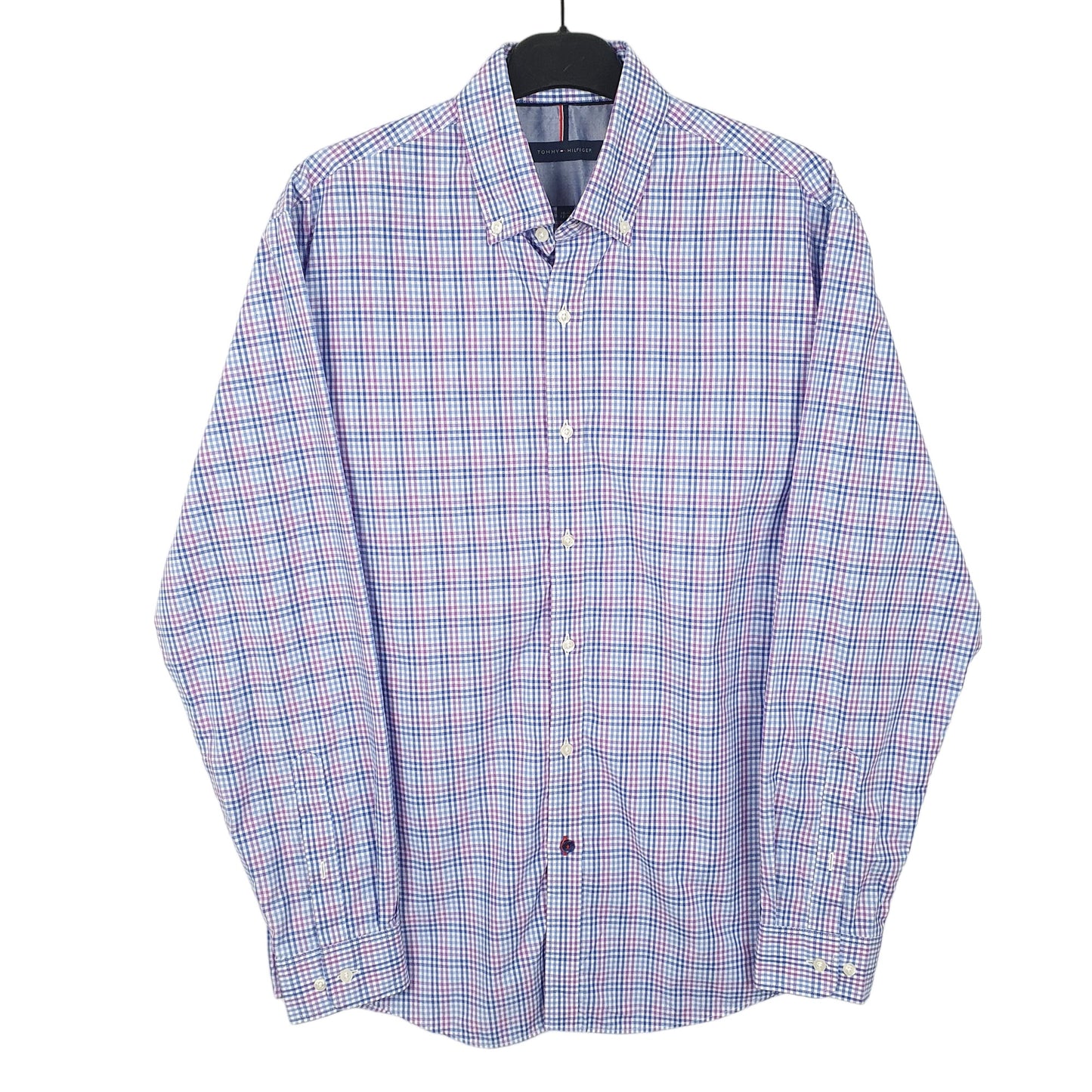 Blue Tommy Hilfiger Long Sleeve Shirt