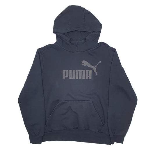 Mens Black Puma  Hoodie Jumper