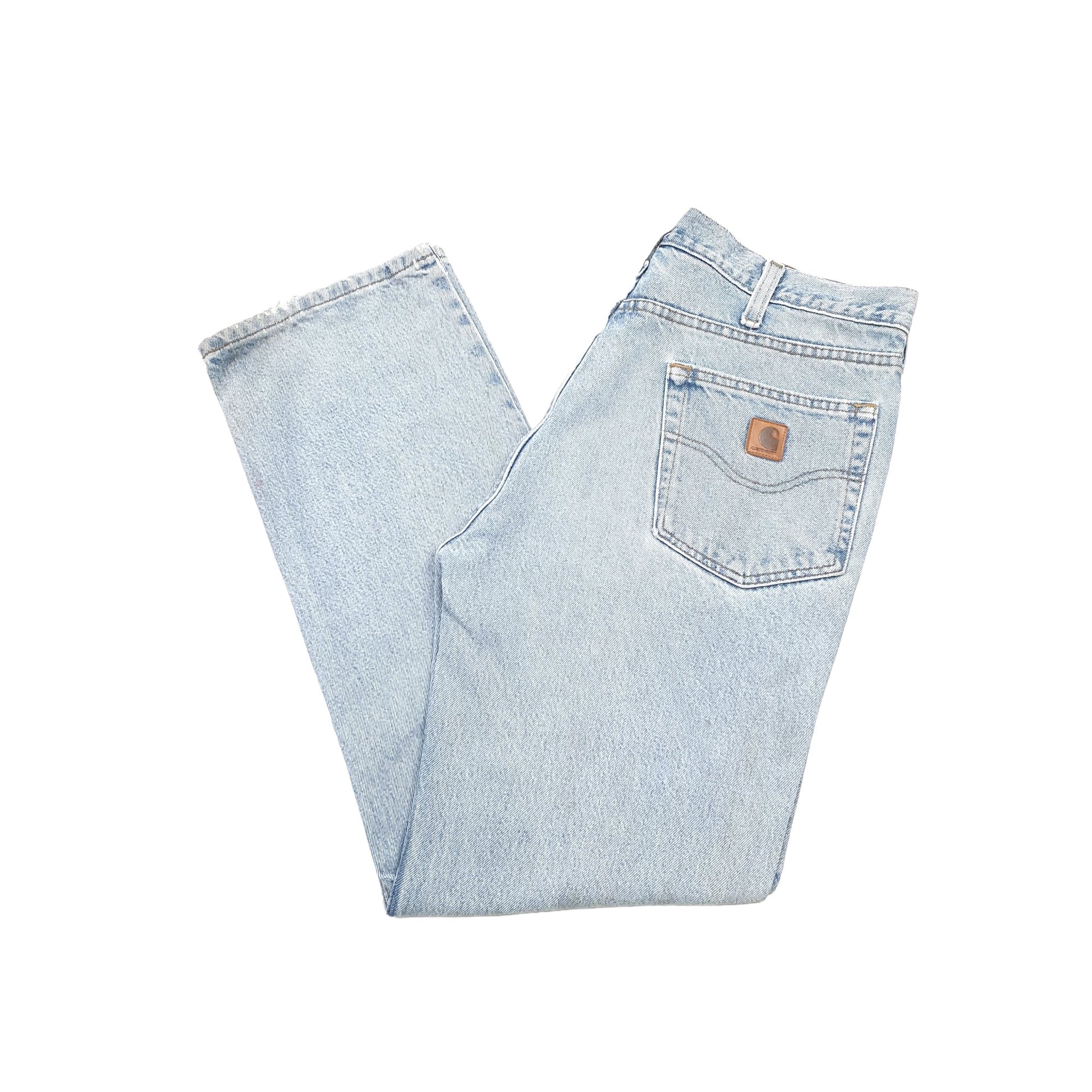 Carhartt Casual Regular Fit Relaxed Jeans W36 L31 Blue