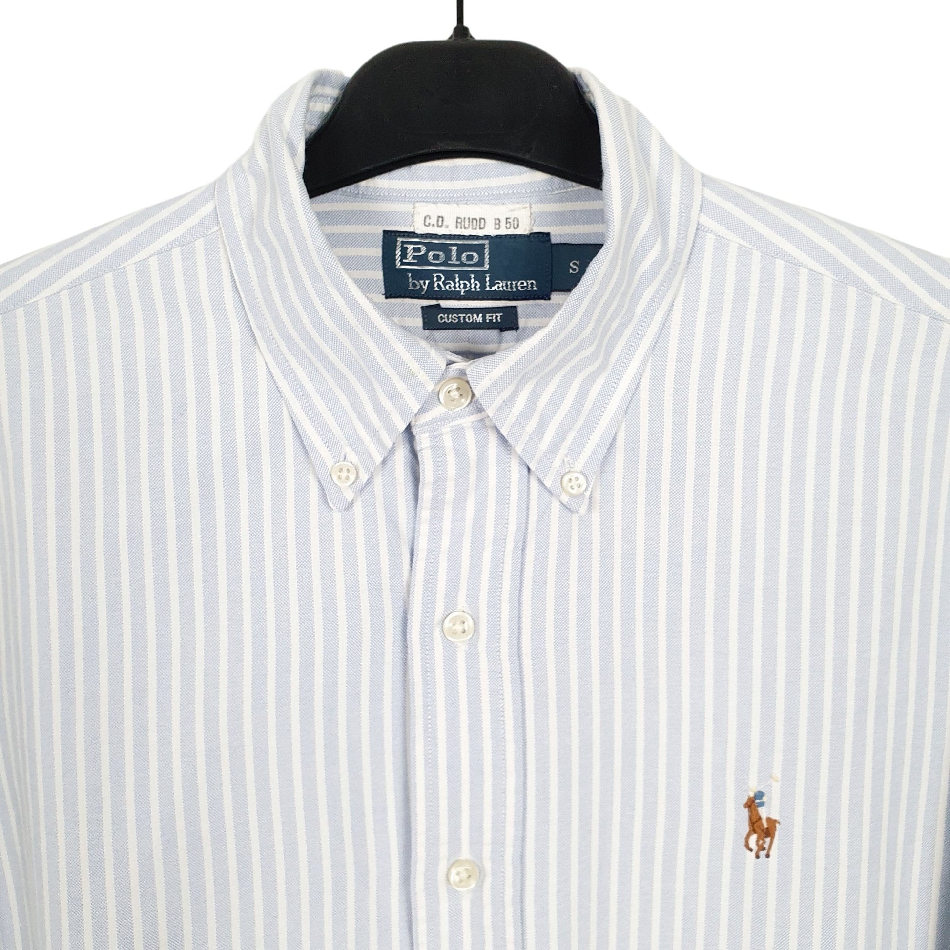 Ralph Lauren Long Sleeve Regular Fit Check Shirt Blue