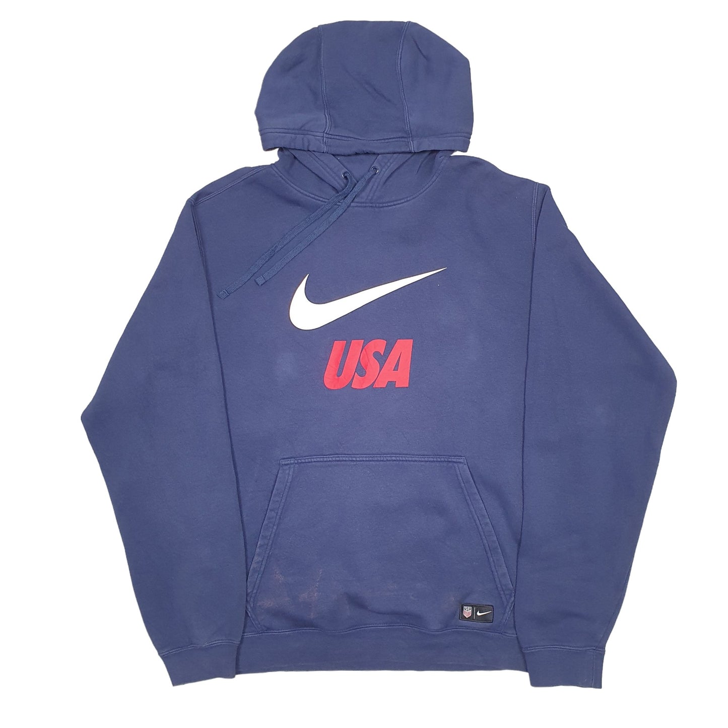 Mens Blue Nike  Hoodie Jumper