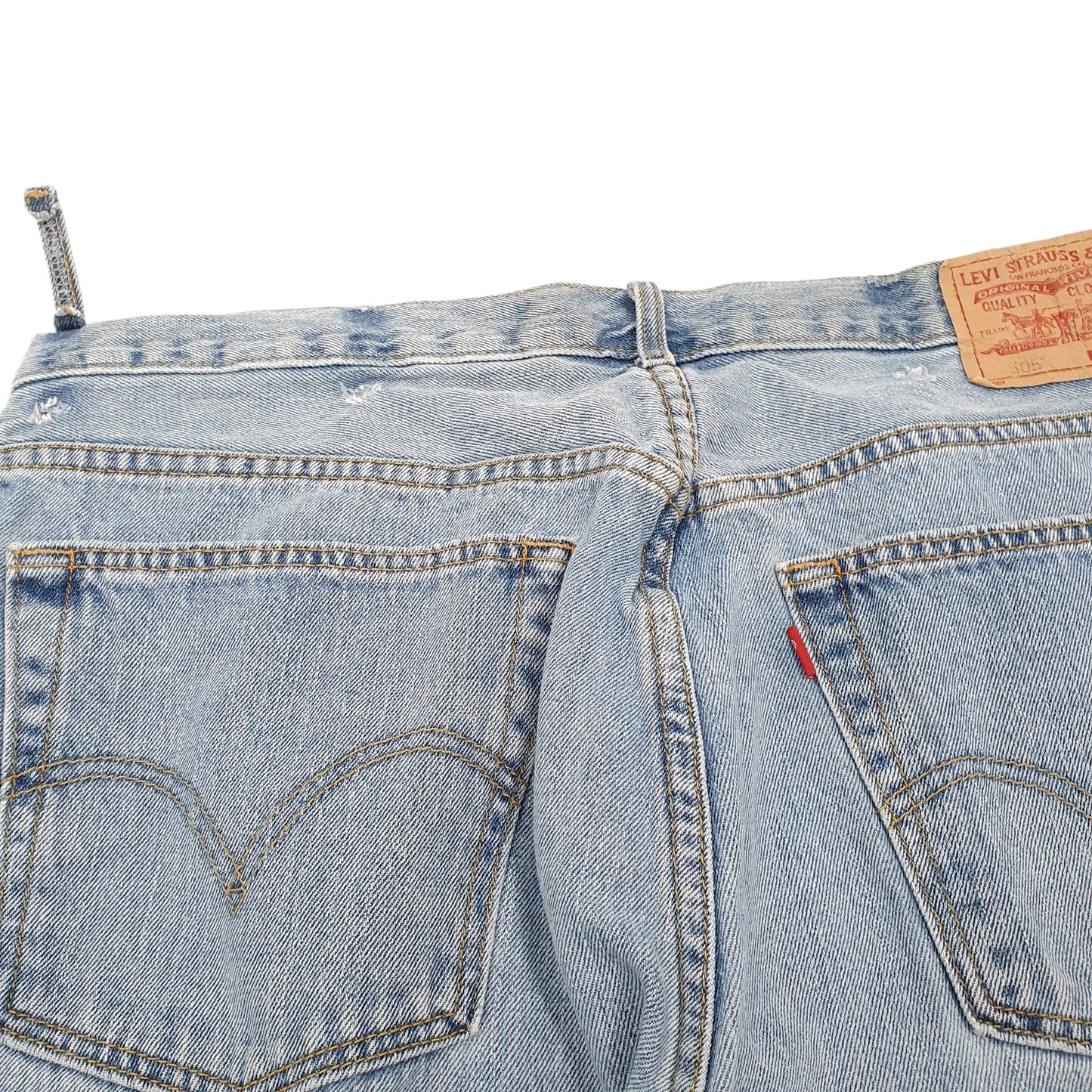 Levis 505 Regular Fit Jeans W38 L32 Blue