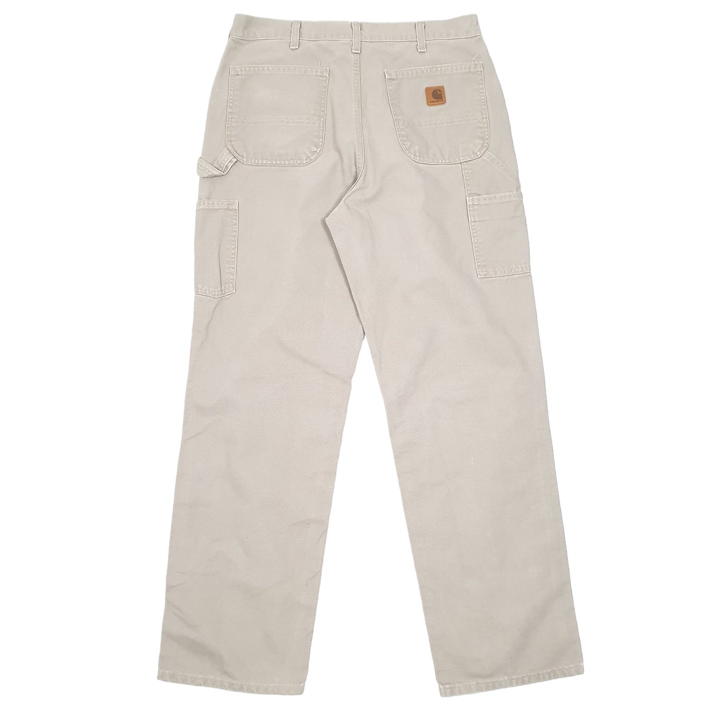 Mens Beige Carhartt  Carpenter Trousers