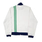 Womens White Adidas Vintage Windbreaker Track Top Full Zip Jumper