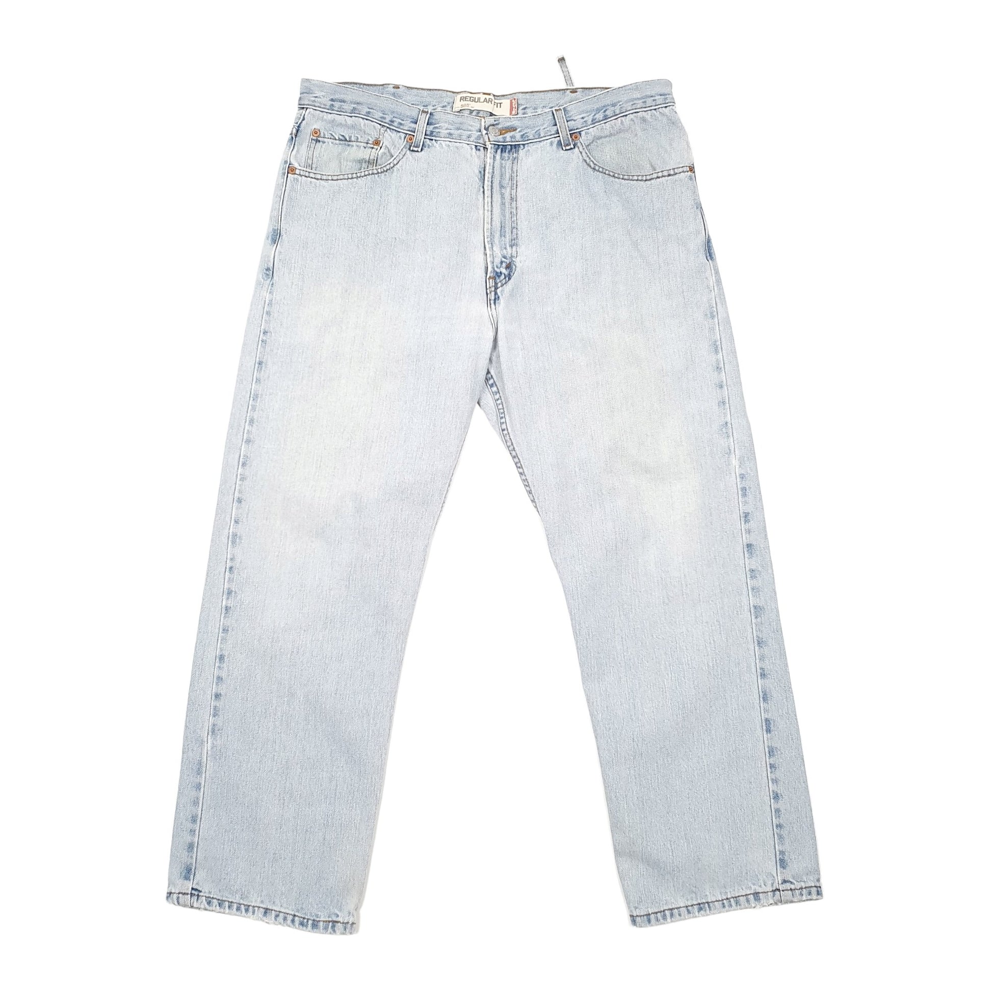 Levis 505 Regular Fit Jeans W38 L28 Blue
