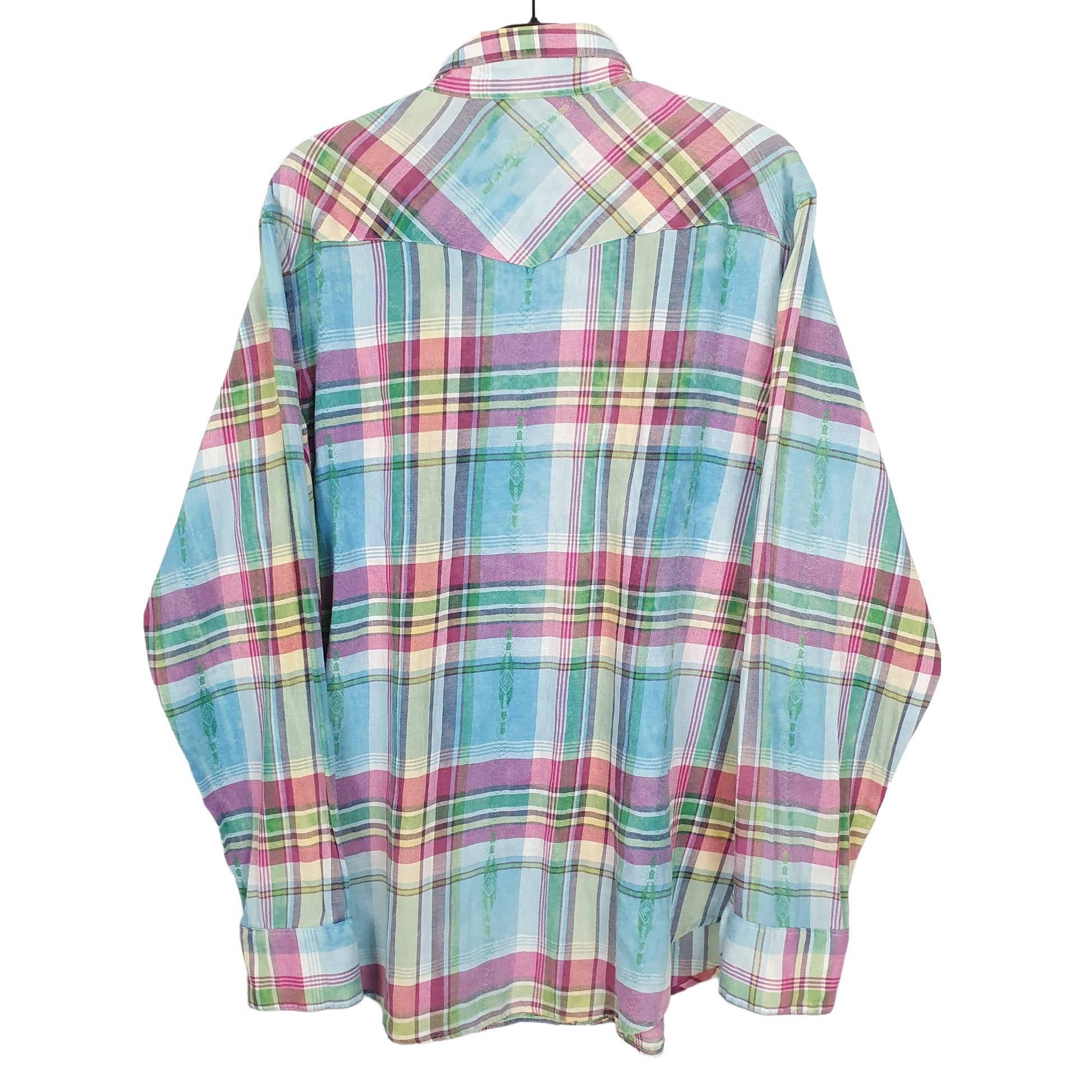 Ralph Lauren Long Sleeve Regular Fit Check Shirt Blue