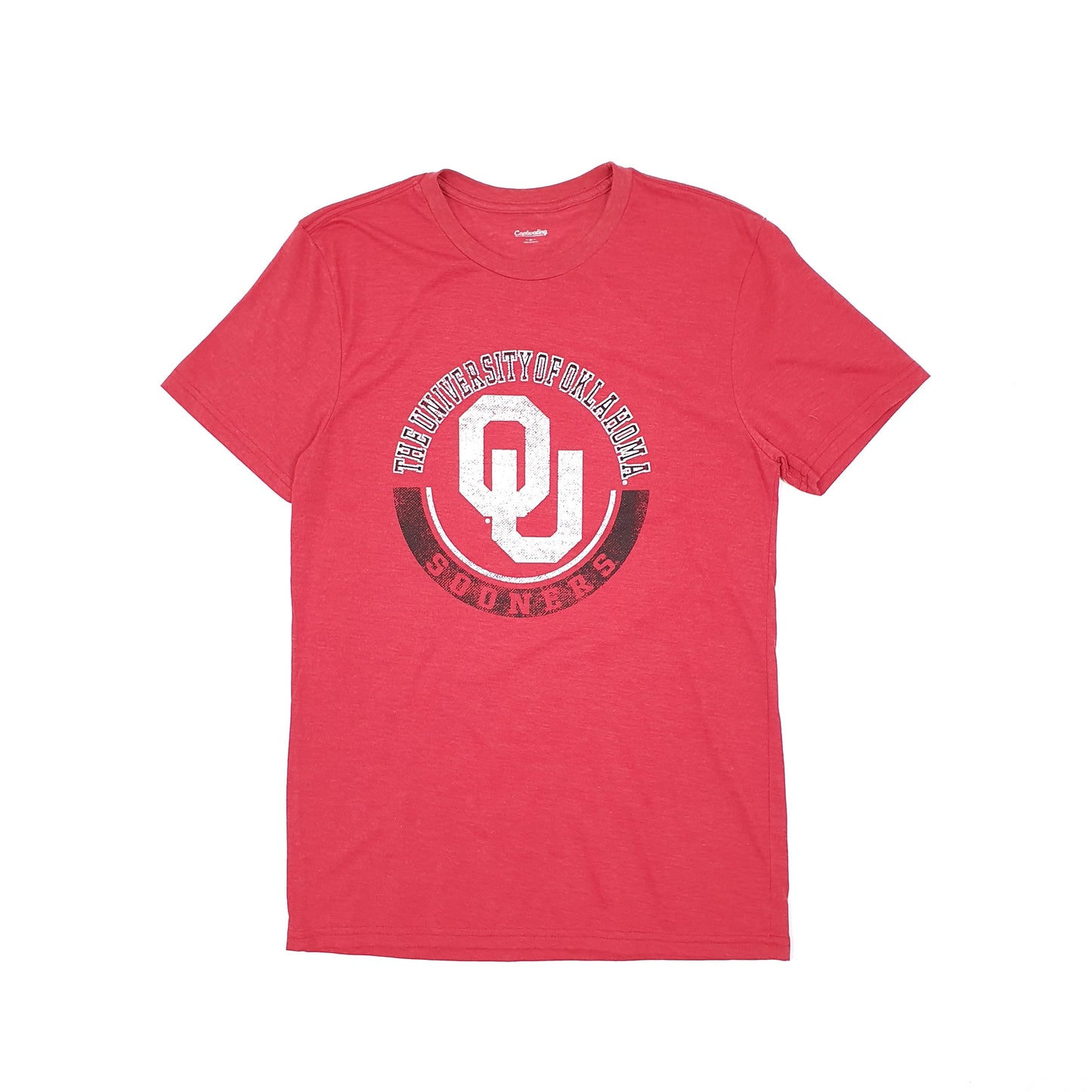 Captivating USA Oklahoma University Short Sleeve T Shirt Red