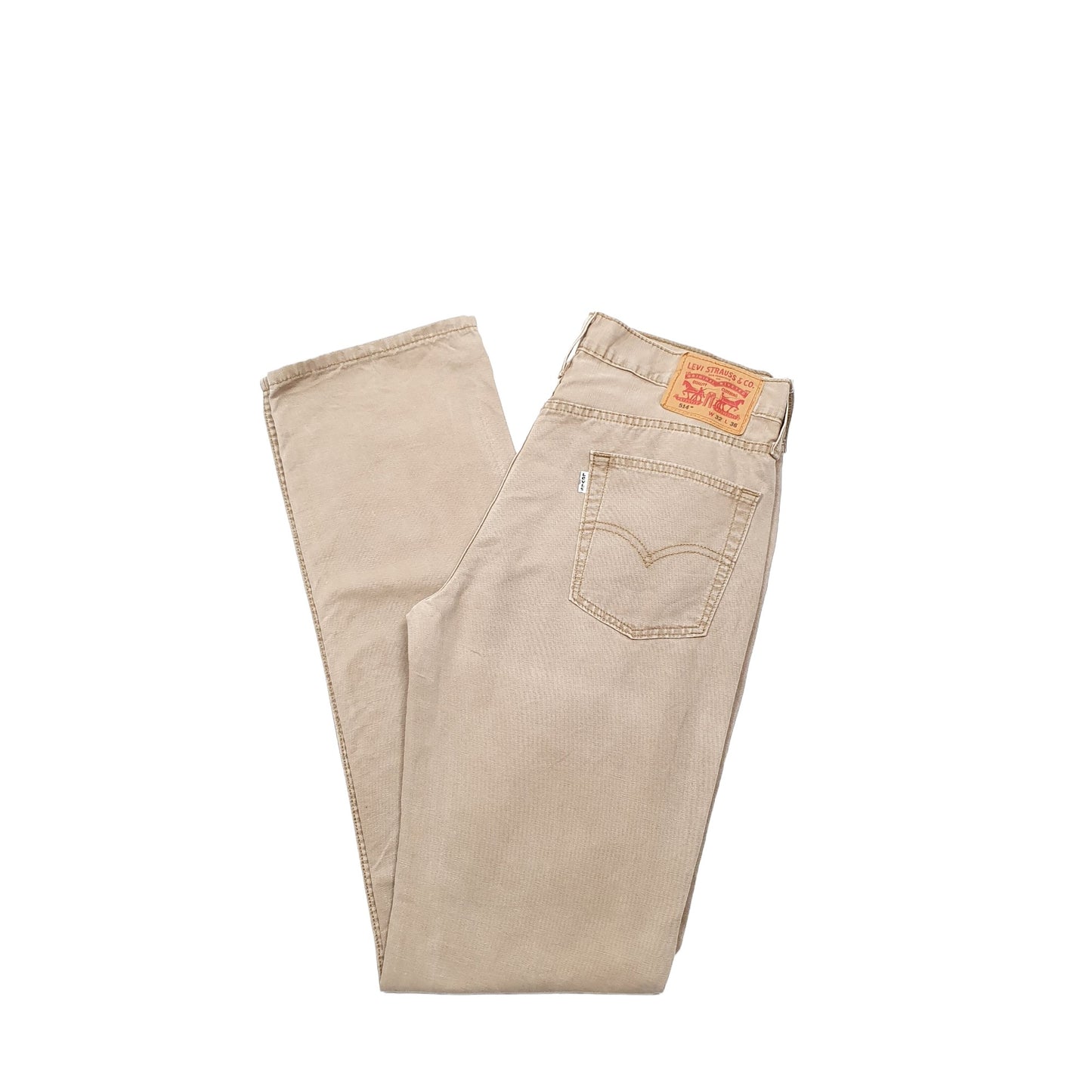 Levis 514 Straight Fit Jeans W32 L36 Blue