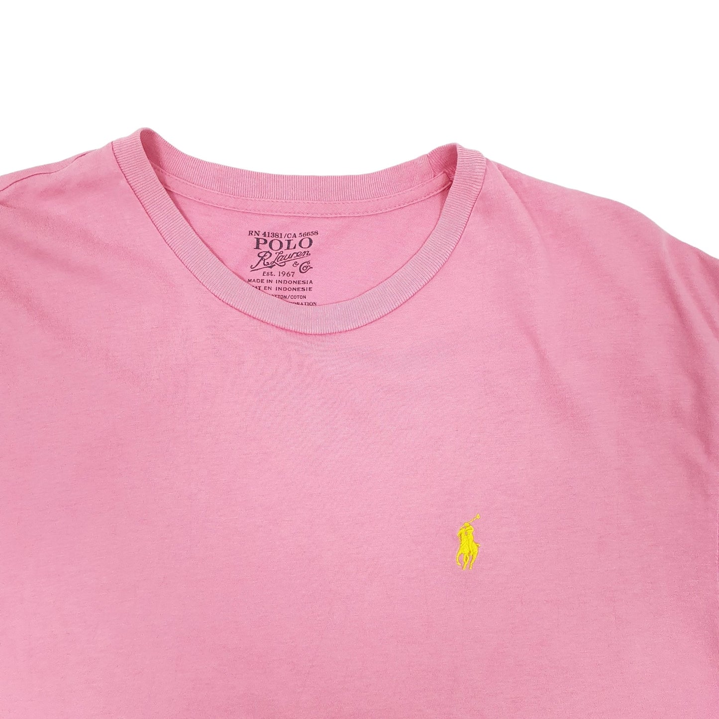 Mens Pink Ralph Lauren  Short Sleeve T Shirt
