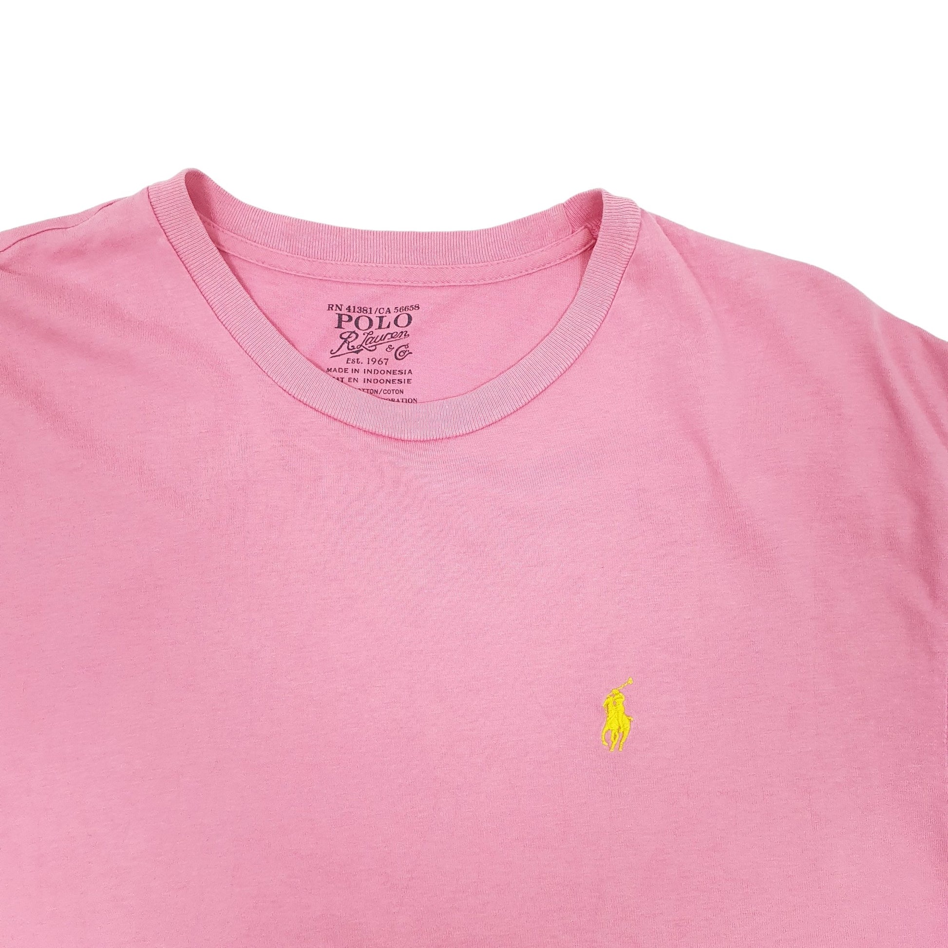 Mens Pink Ralph Lauren  Short Sleeve T Shirt