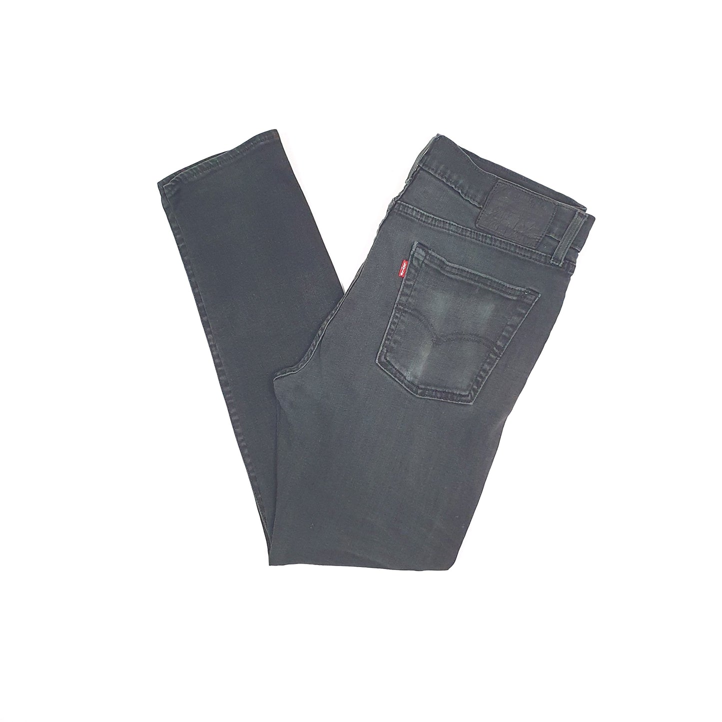 Levis 510 Skinny Fit Modern Big E Jeans W34 L30 Black