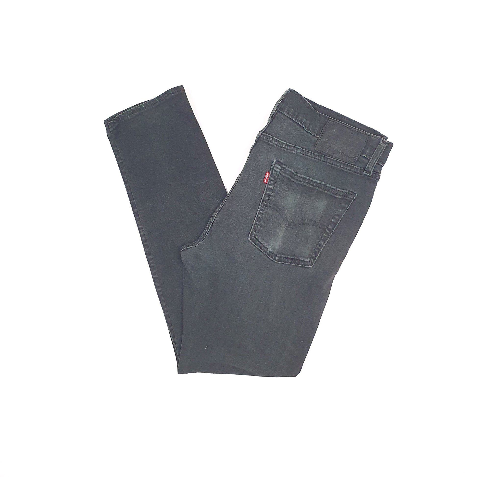 Levis 510 Skinny Fit Modern Big E Jeans W34 L30 Black
