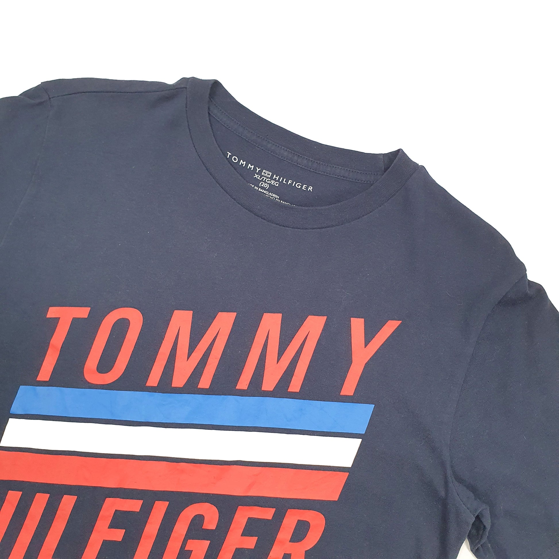 Tommy Hilfiger Short Sleeve T Shirt Navy