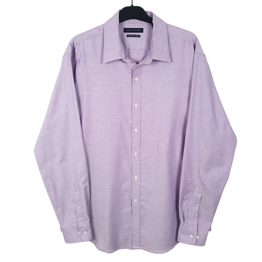 Tommy Hilfiger Stretch Athletic Long Sleeve Regular Fit Shirt Lilac