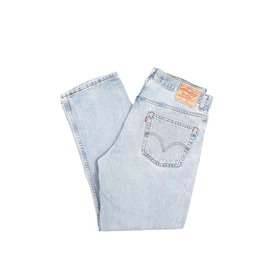 Levis 505 Regular Fit Jeans W36 L28 Blue