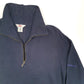 Mens Navy Levis Vintage Quarter Zip Jumper