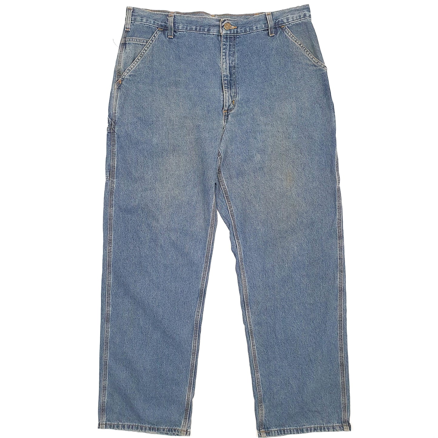 Carhartt Casual Loose Fit Carpenter Jeans W38 L32 Blue