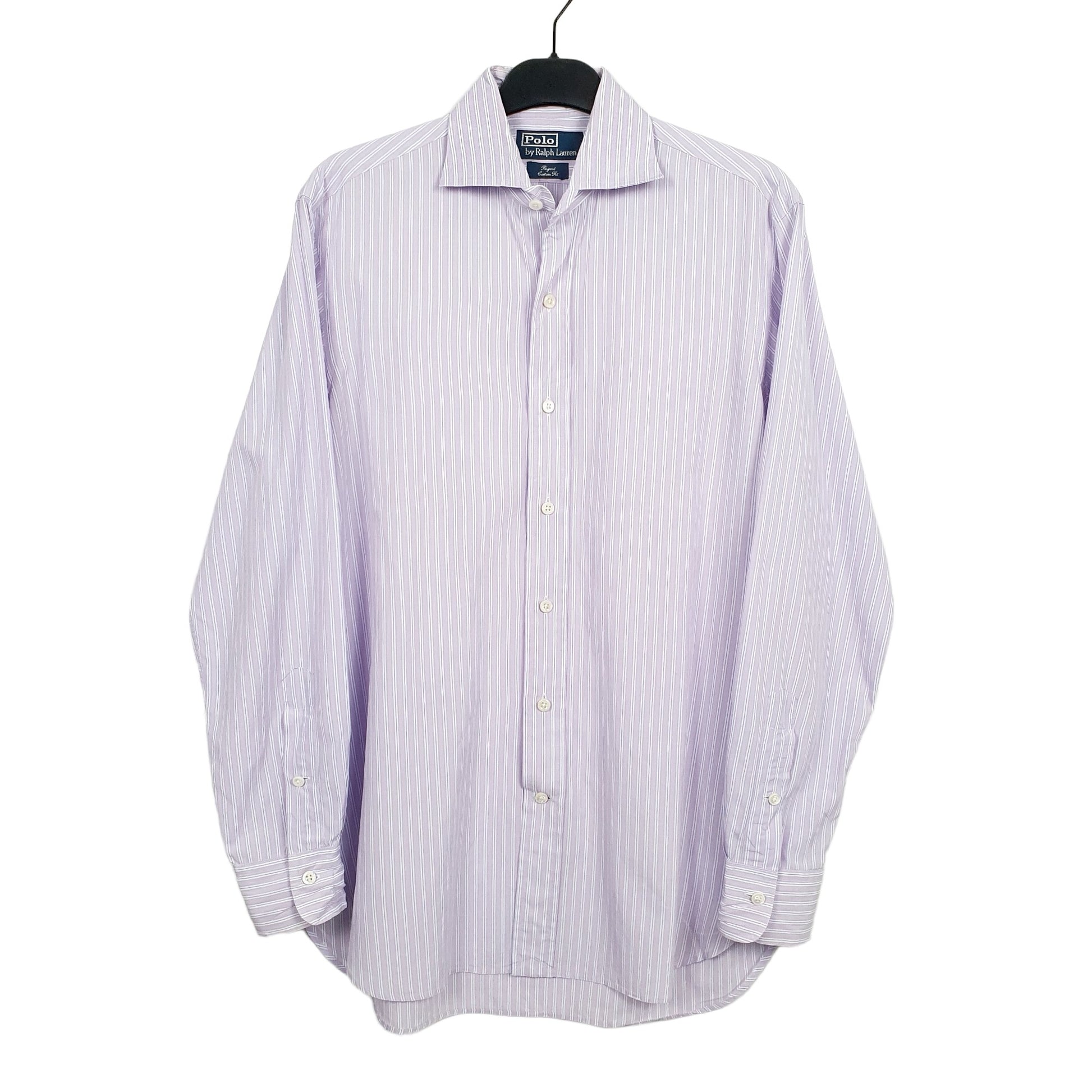 Mens Purple Ralph Lauren  Long Sleeve Shirt