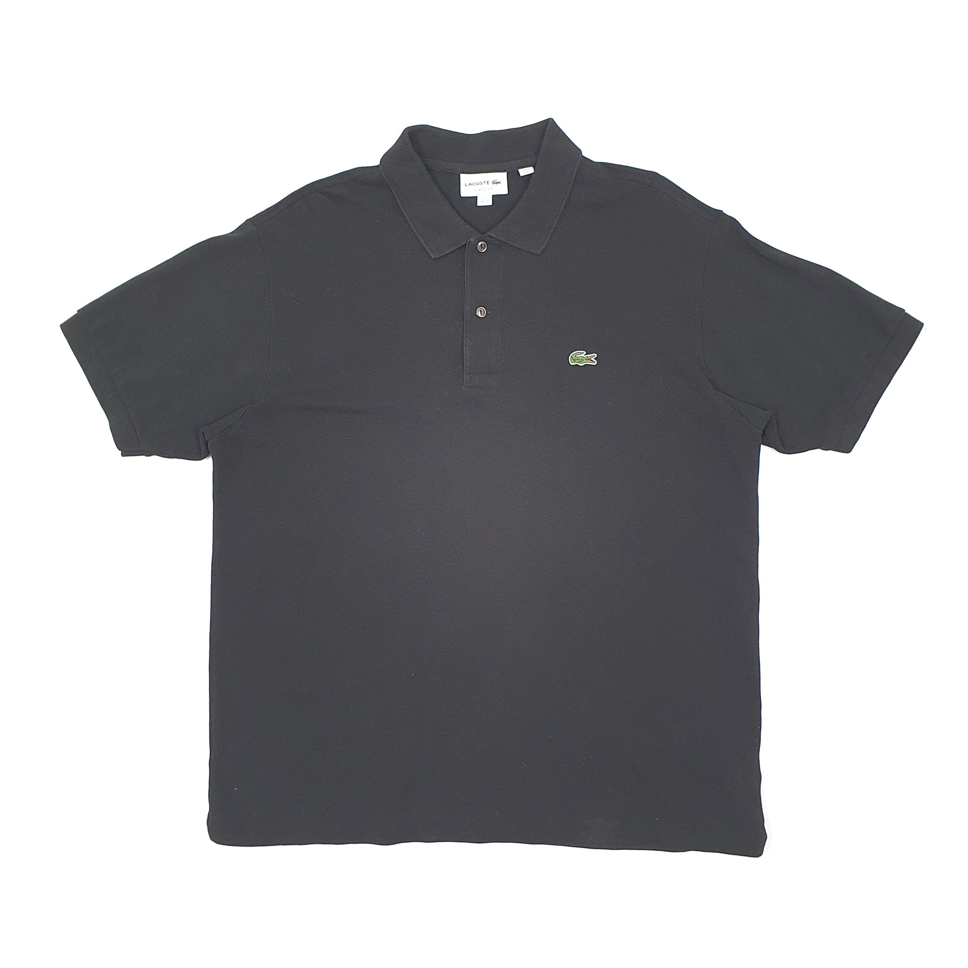 Lacoste Classic Fit Short Sleeve Polo Shirt Black