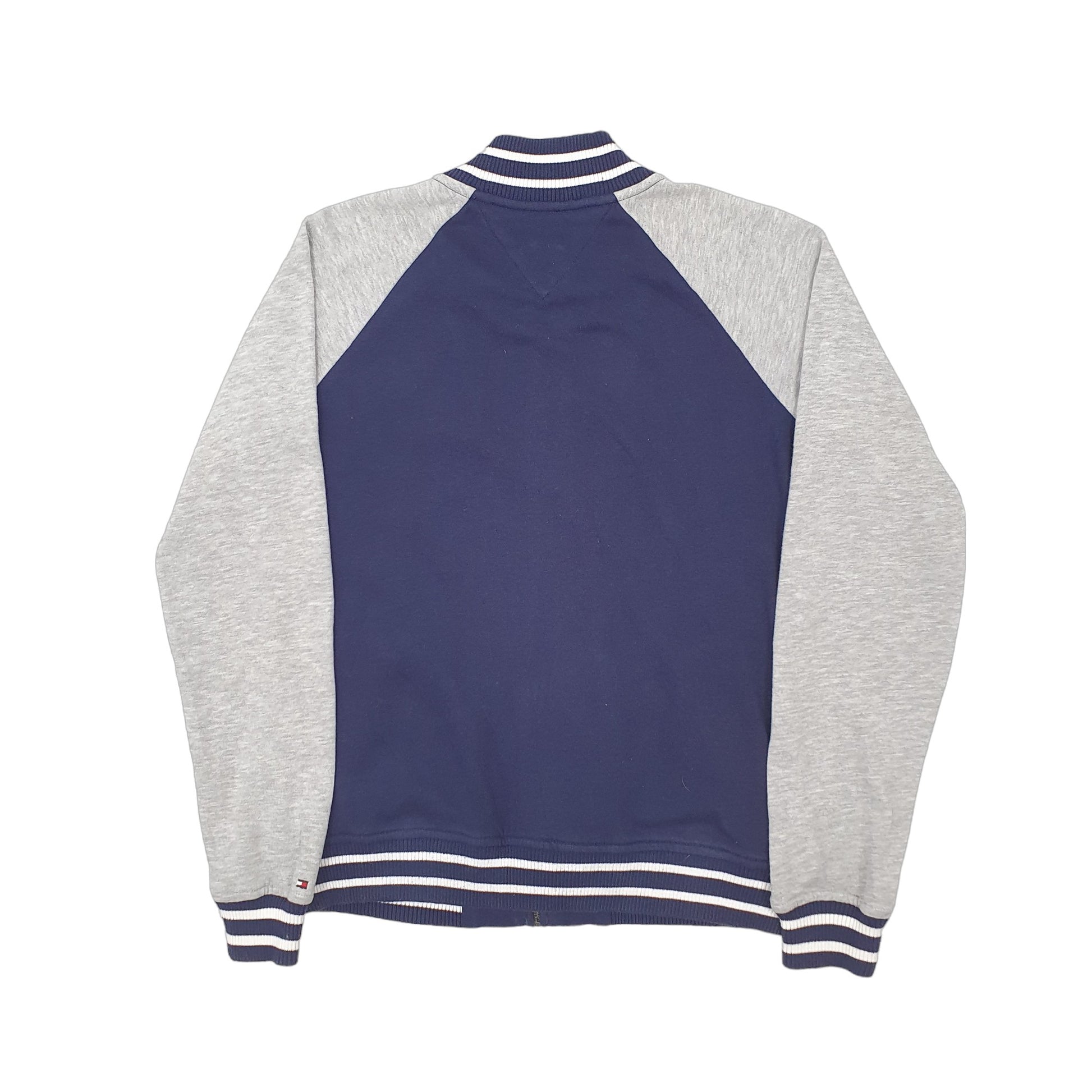 Womens Navy Tommy Hilfiger Varsity Full Zip Jumper