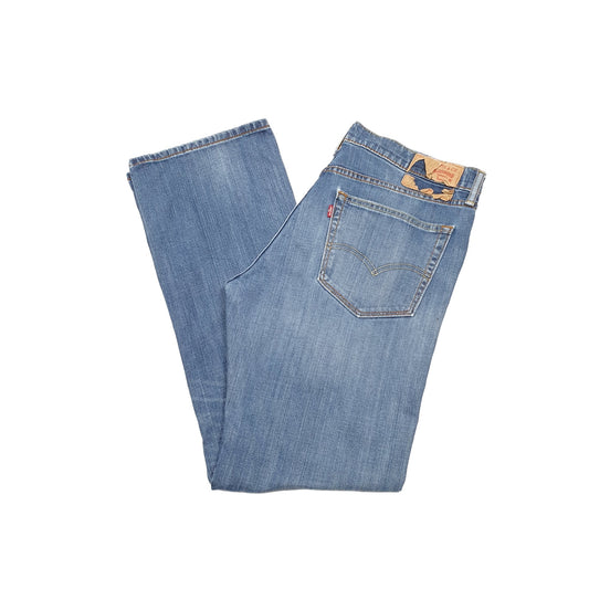Levis 527 Bootcut Fit Jeans W36 L32 Blue
