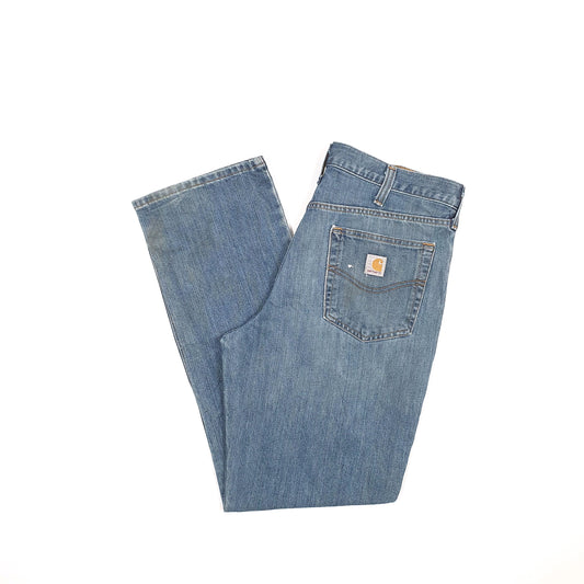 Carhartt Casual Regular Fit Relaxed Jeans W36 L32 Blue