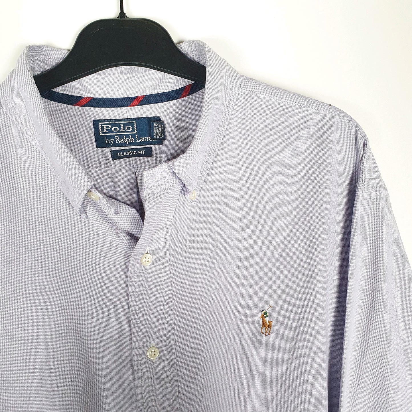 Polo Ralph Lauren Long Sleeve Classic Fit Shirt Purple