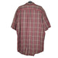 Ralph Lauren Short Sleeve Regular Fit Check Shirt Burgundy