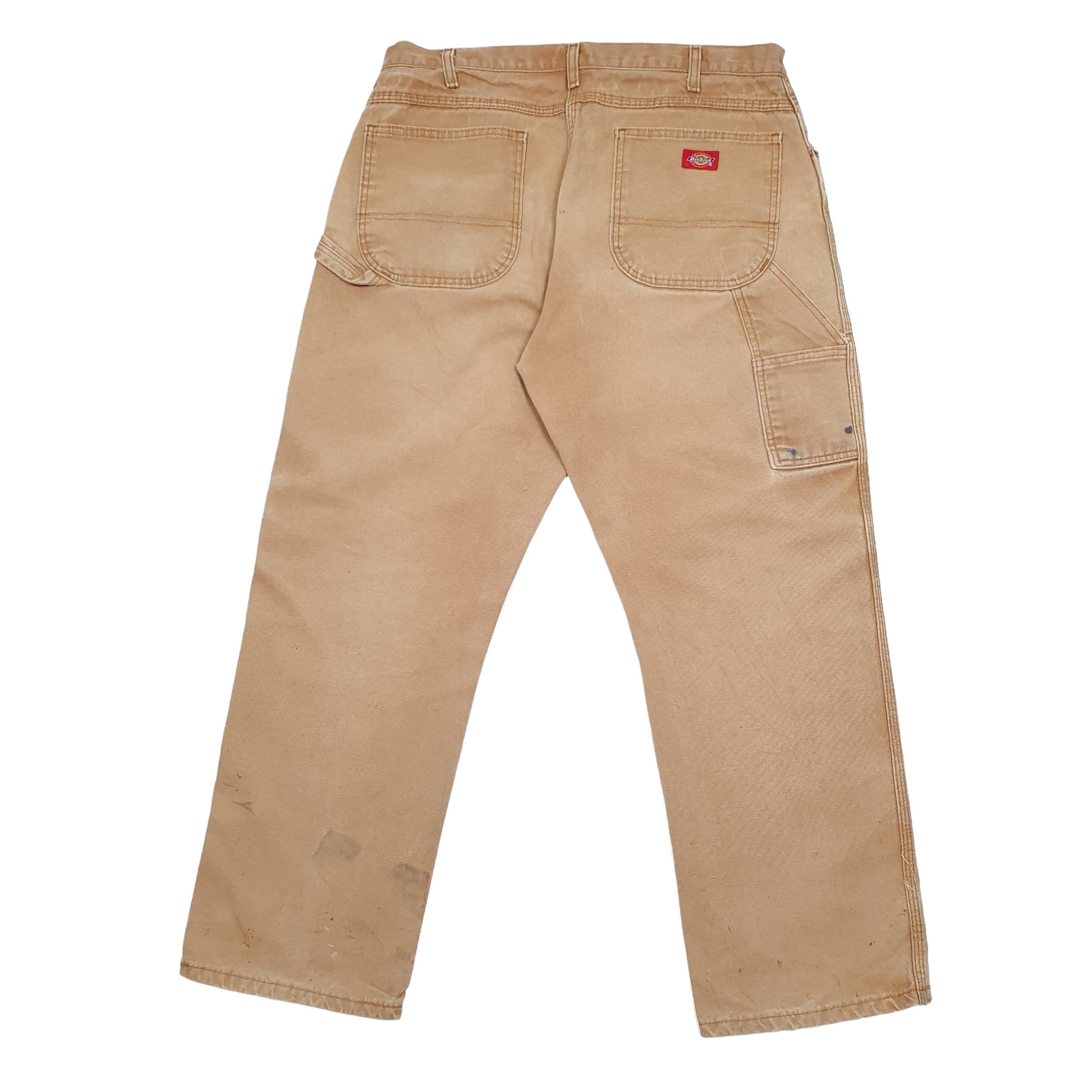 Mens Brown Dickies  Carpenter Trousers
