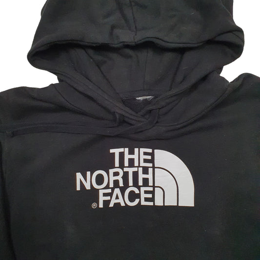 Mens Black The North Face Spellout Hoodie Jumper