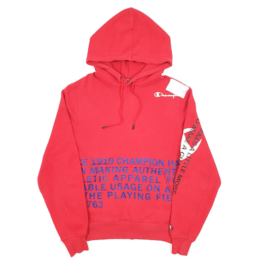 Champion Hoodie M Red