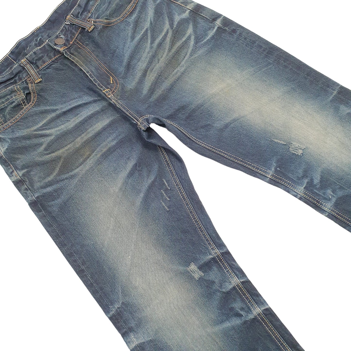 Mens Blue Levis  505 JeansW34 L32