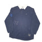Mens Navy Nike Shirt Vintage 2000's Y2K Rugby Jumper