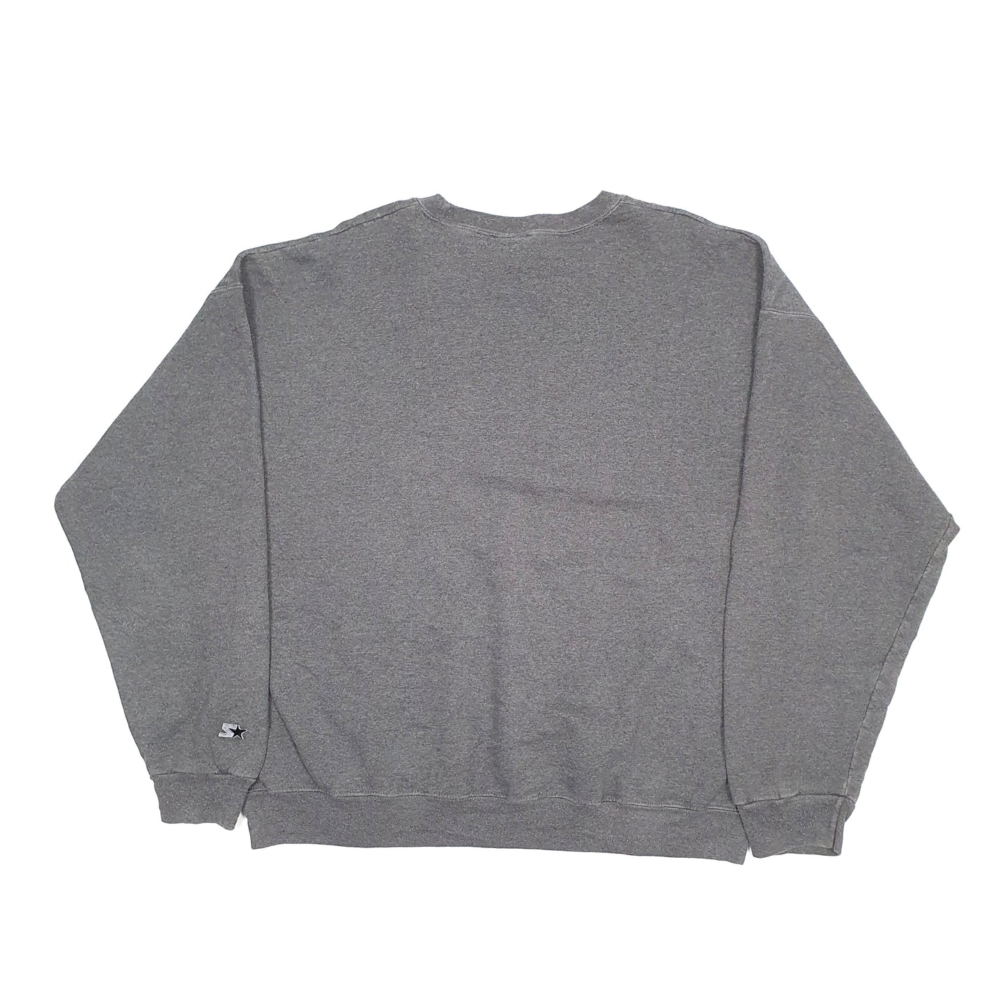 Mens Grey Starter  Crewneck Jumper