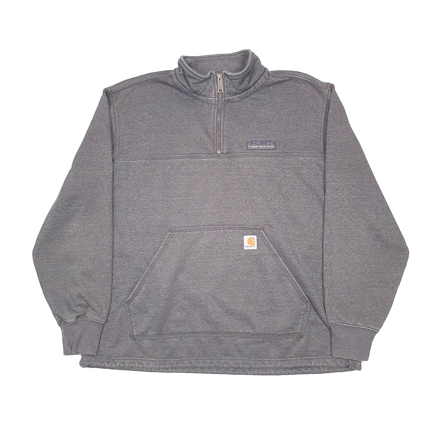 Carhartt Quarter Zip XL Grey