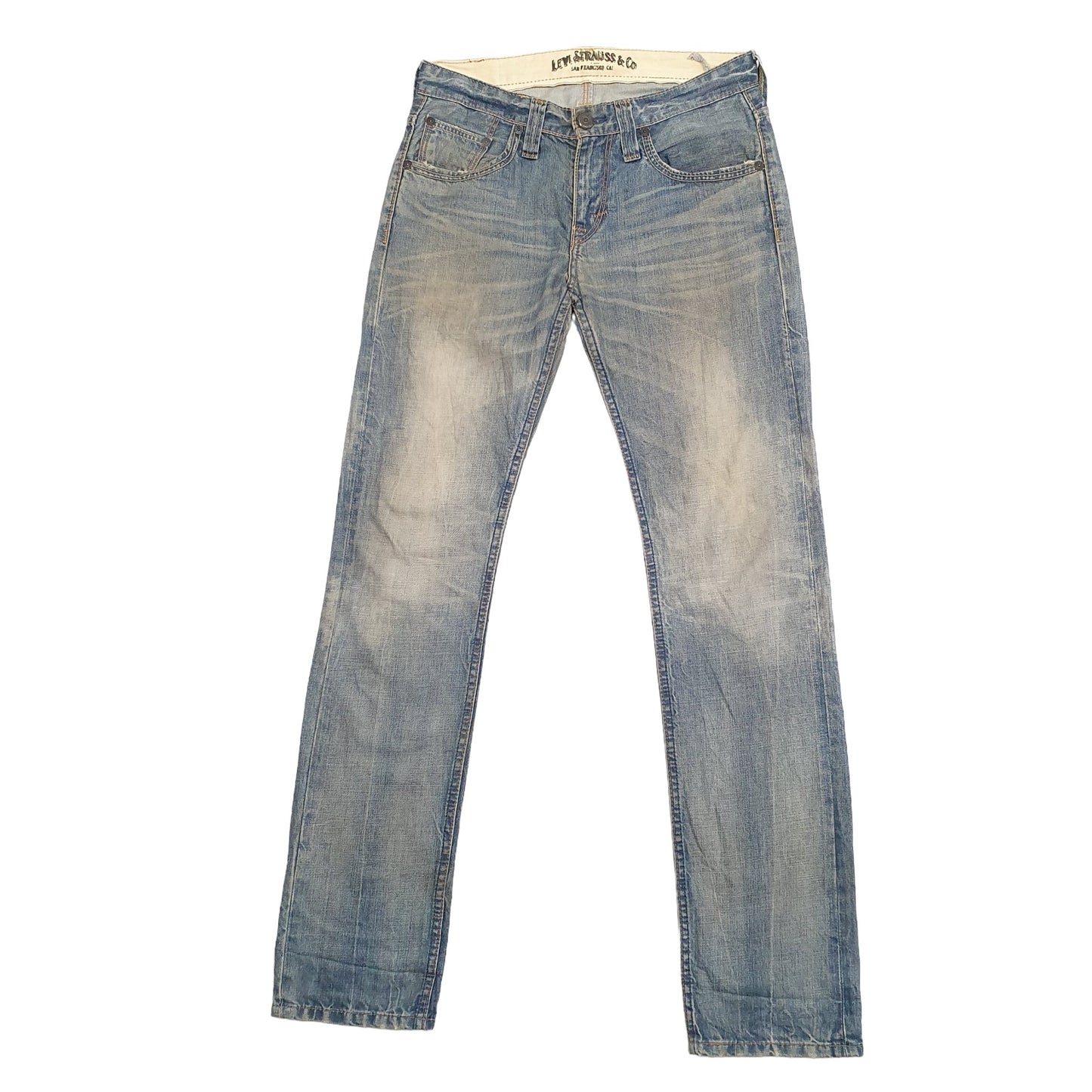 Mens Blue Levis  504 JeansW29 L34