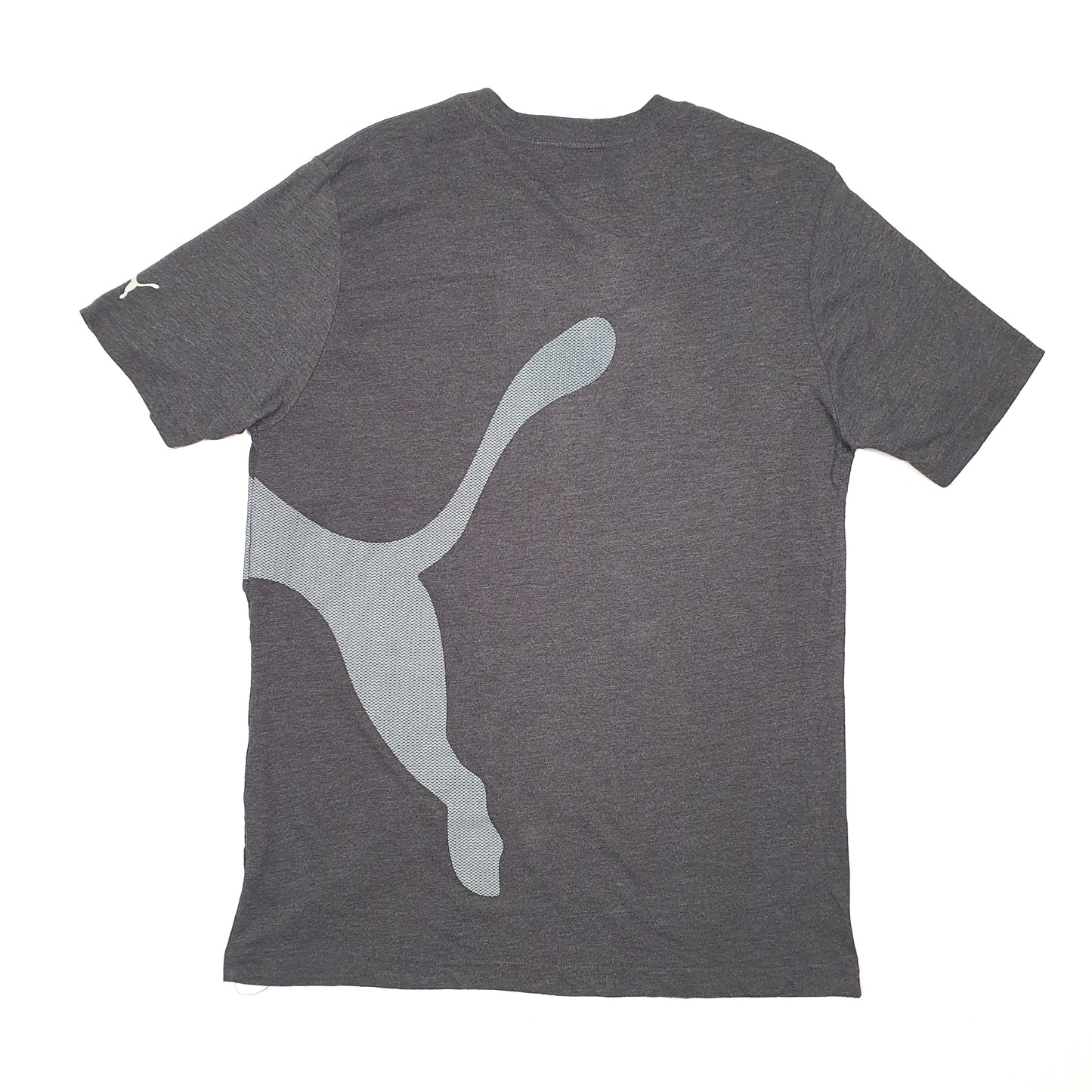 Puma Short Sleeve T Shirt Grey