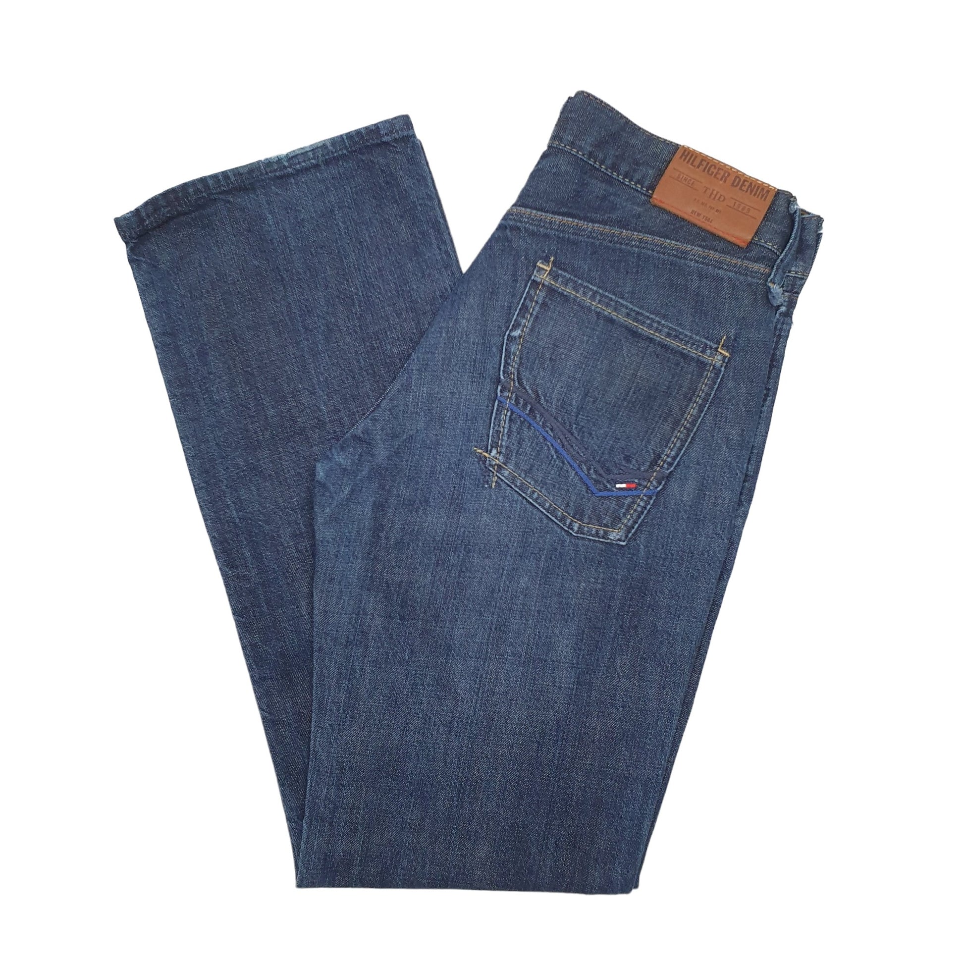 Mens Blue Tommy Hilfiger  Straight JeansW30 L34
