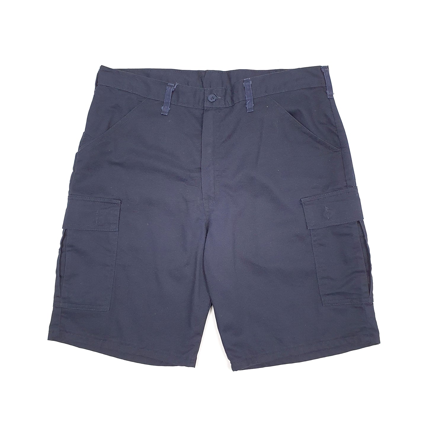 Mens Navy Big Al Combat Vintage Cargo Shorts