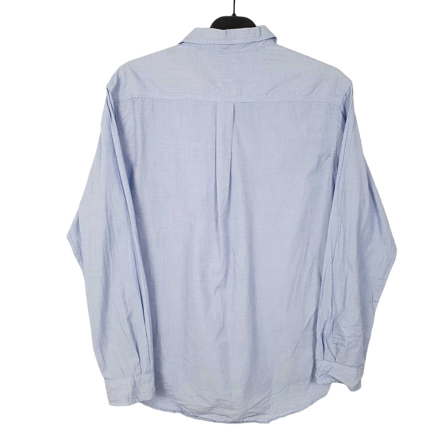 Mens Blue Tommy Hilfiger  Long Sleeve Shirt