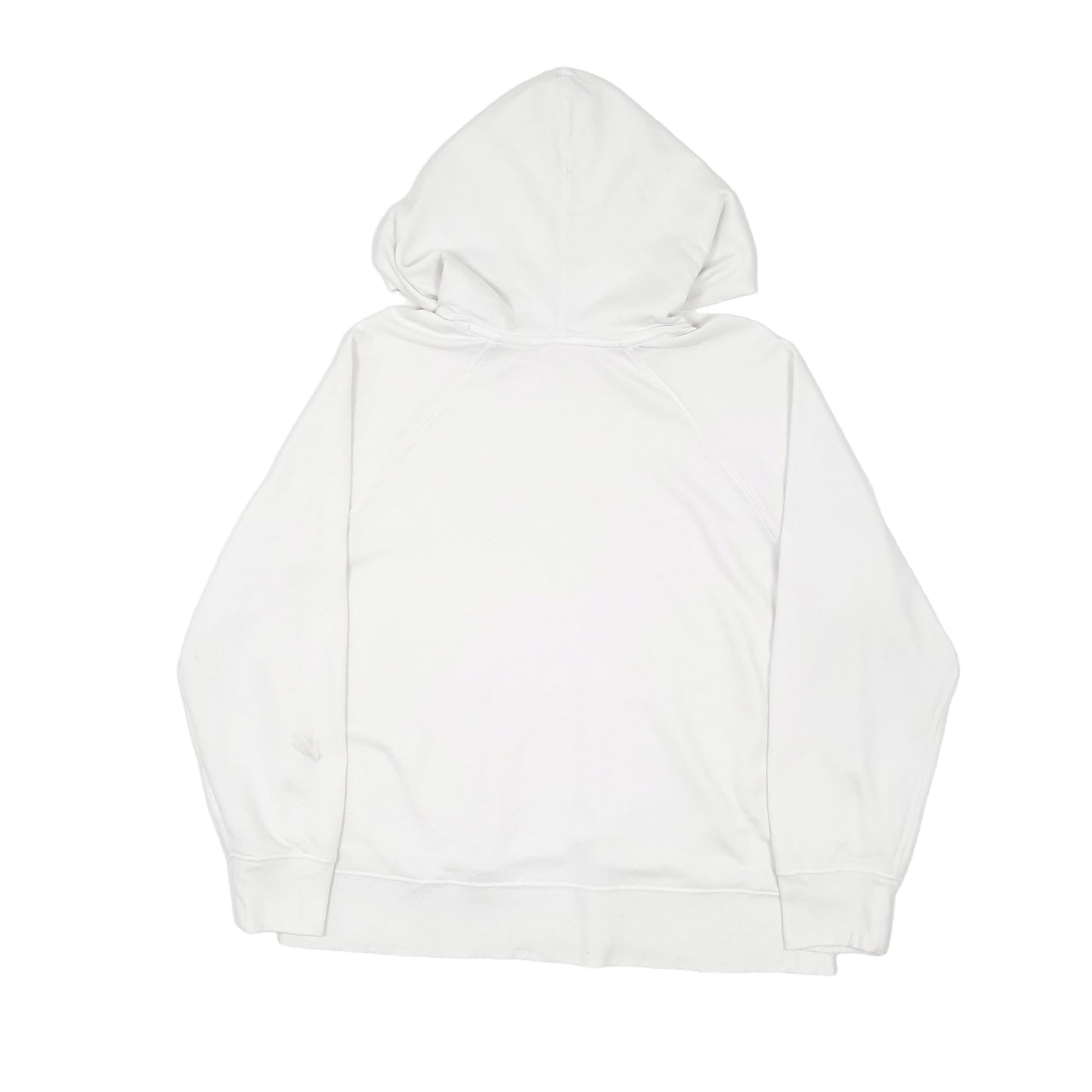 Womens White Levis Spellout Hoodie Jumper