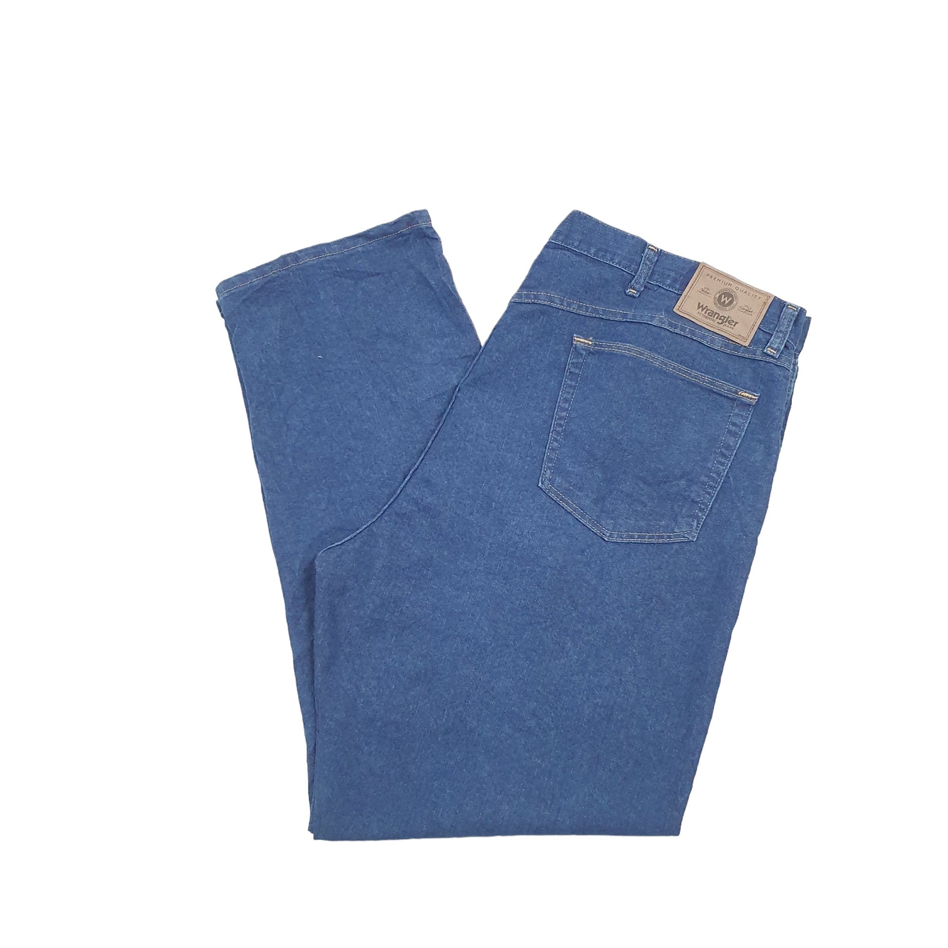 Wrangler Casual Regular Fit Jeans W42 L30 Blue