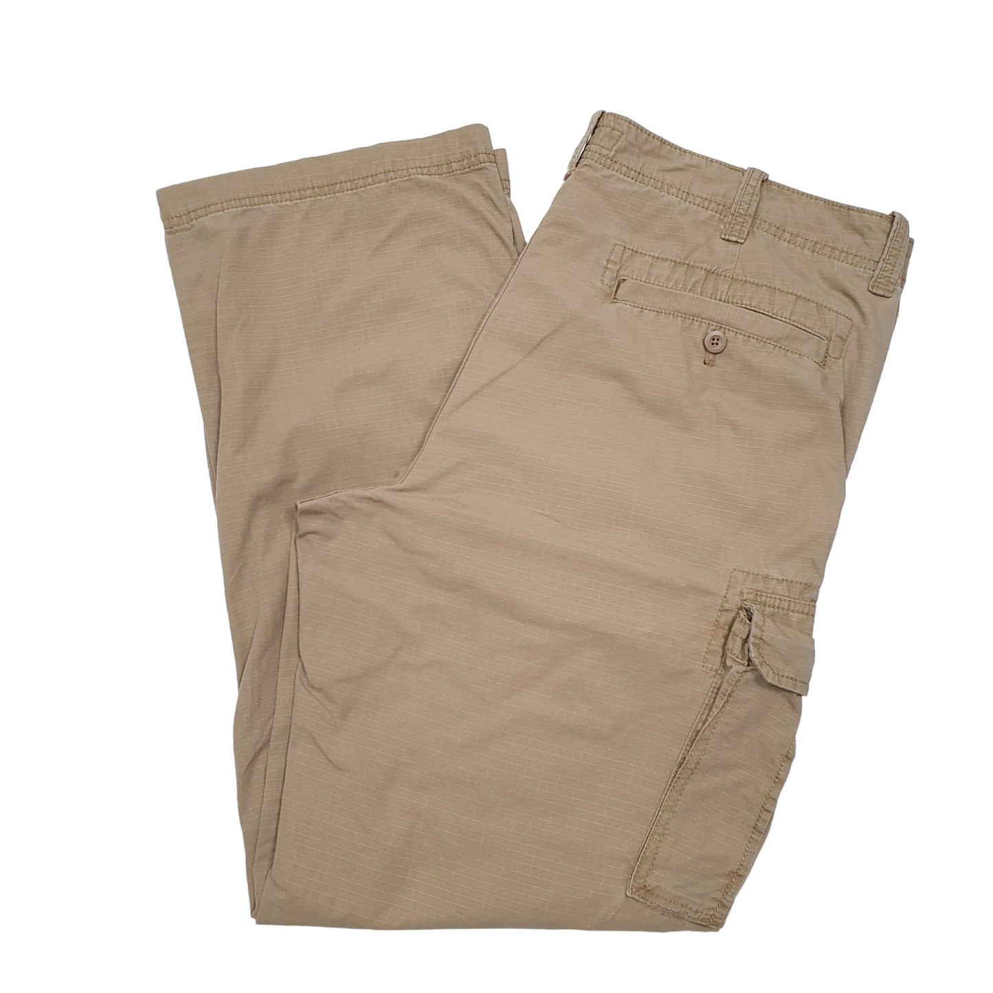Mens Tan GH Bass Combat Pants Cargo Trousers