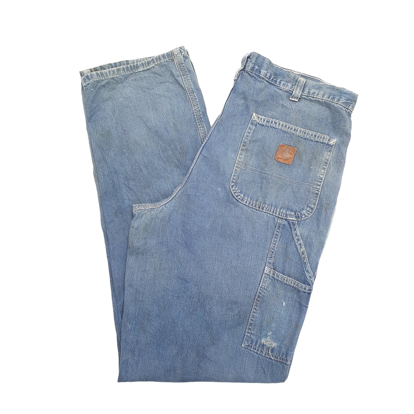 Mens Blue Carhartt  Carpenter Trousers