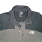 Mens Grey The North Face TKA Stretch Active Hiking Full Zip Jumper