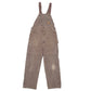 Mens Brown Carhartt Vintage 2000s Double Knee Dungaree Trousers