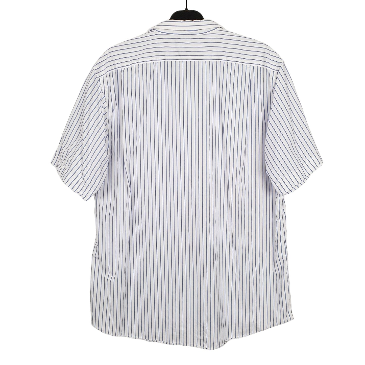 Ralph Lauren Short Sleeve Regular Fit Pinstripe Shirt Blue