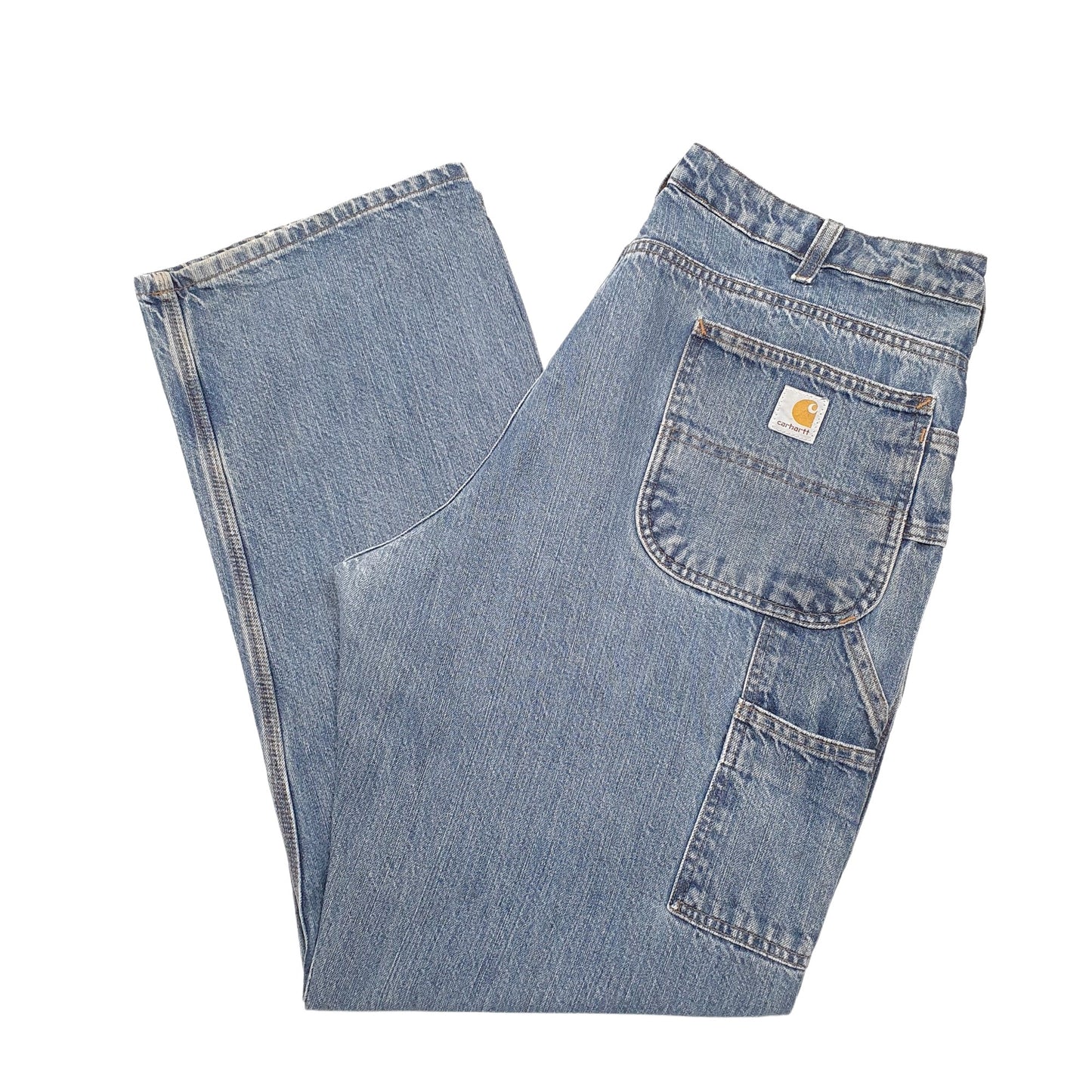 Womens Blue Carhartt  Carpenter Trousers